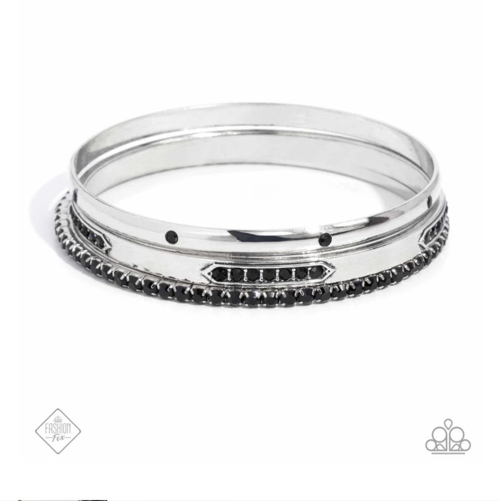Vicious Value Black Bracelet Bangle Fashion Jewelry